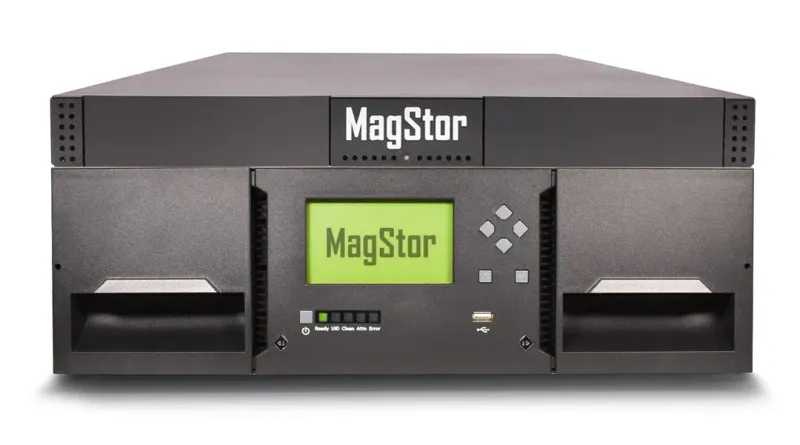 MagStor 1U ePro 10G Ethernet Rack Mount Tape Library Bridge TAA MagStor 1U ePro 10G Ethernet Rack Mount Tape Library Bridge TAA