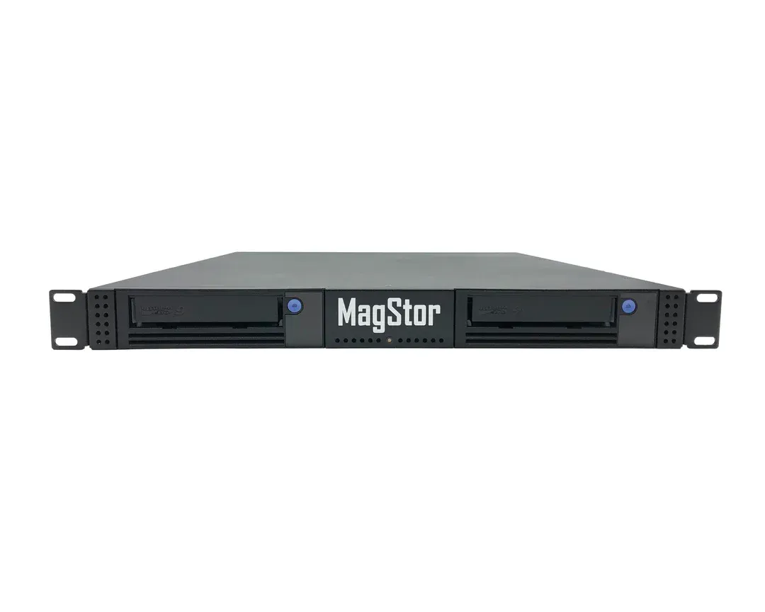 MagStor 1U LTO9 Rack Mount w/ 1x LTO-9 SAS TAA