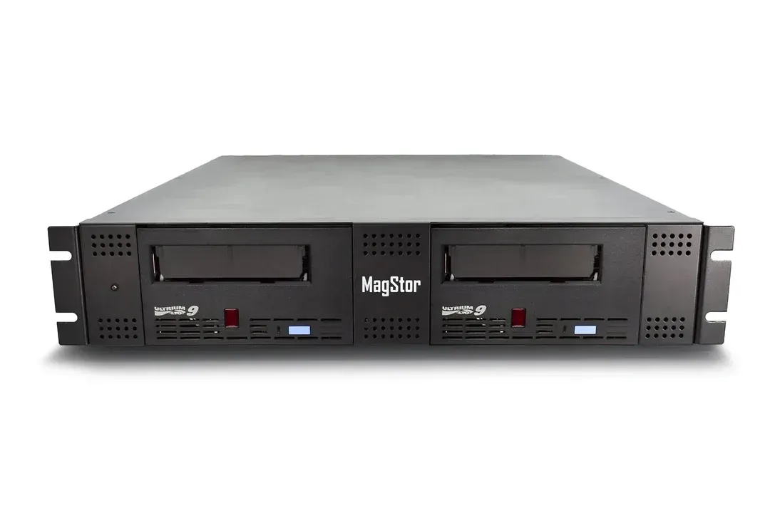 MagStor 2U ePro LTO9 MAX 10G Ethernet Rack Mount w/ 1x LTO-9 TAA