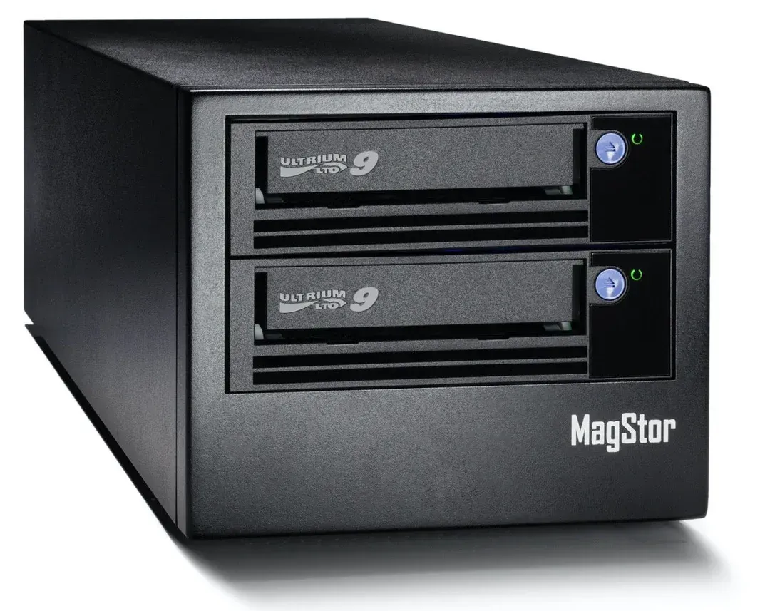 MagStor DUAL LTO9 Desktop Tape Drive SAS 8644 LTO-9 TAA