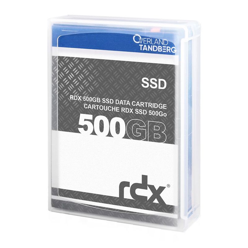 Tandberg RDX SSD 500 GB Kassette (8665-RDX) Tandberg RDX SSD 500 GB Kassette (8665-RDX)