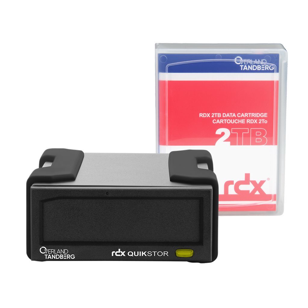 Tandberg RDX Kit, externes Laufwerk , USB3 + 2 TB Tape Tandberg RDX Kit, externes Laufwerk , USB3 + 2 TB Tape