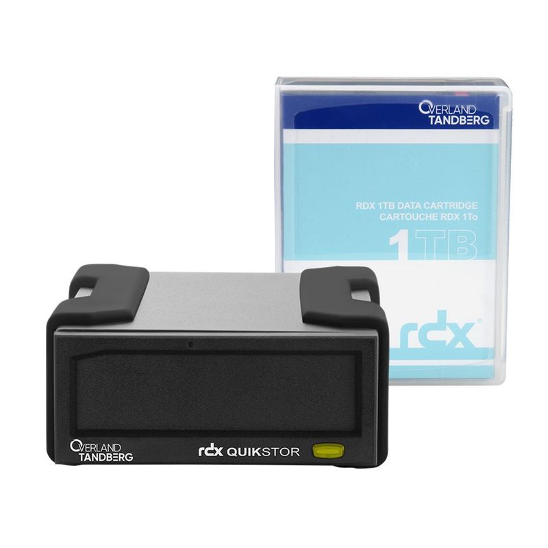 Tandberg RDX Kit, externes Laufwerk , USB3 + 1 TB Tape Tandberg RDX Kit, externes Laufwerk , USB3 + 1 TB Tape