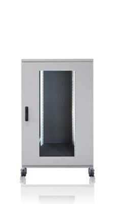 19 Zoll Akustikschrank, schallisoliert, Maße (BxTxH): 800x1000x1300, HE 25