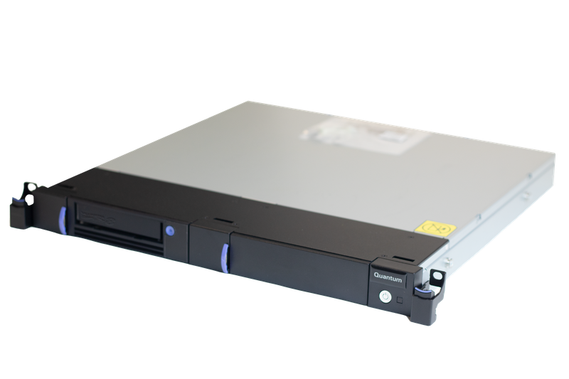 Quantum LTO-8 Tape Drive, Half Height, add on for 1U Rack, 6Gb/s SAS, 5.25 Quantum LTO-8 1U Rack Tape Drive TC-L82GN-BR