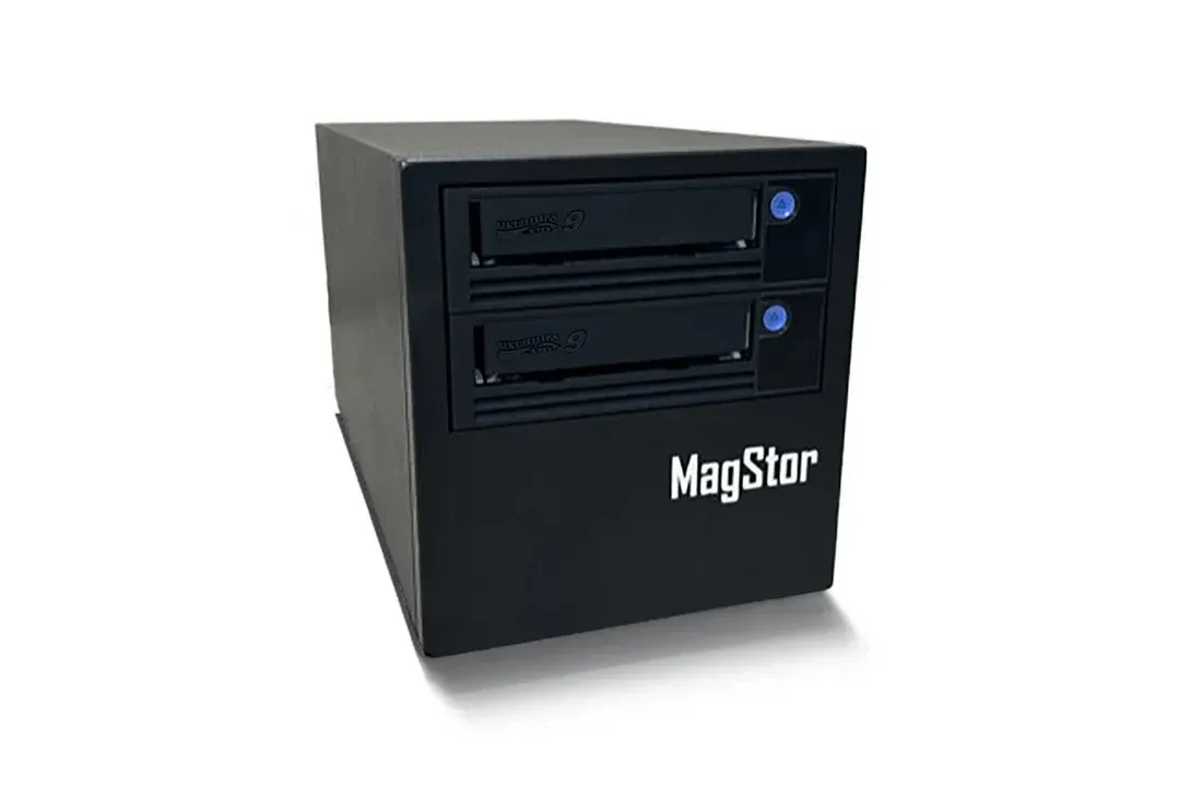 MagStor ePro DUAL LTO9 10G Ethernet Desktop Tape Drive LTO-9 TAA MagStor ePro DUAL LTO9 10G Ethernet Desktop Tape Drive LTO-9 TAA