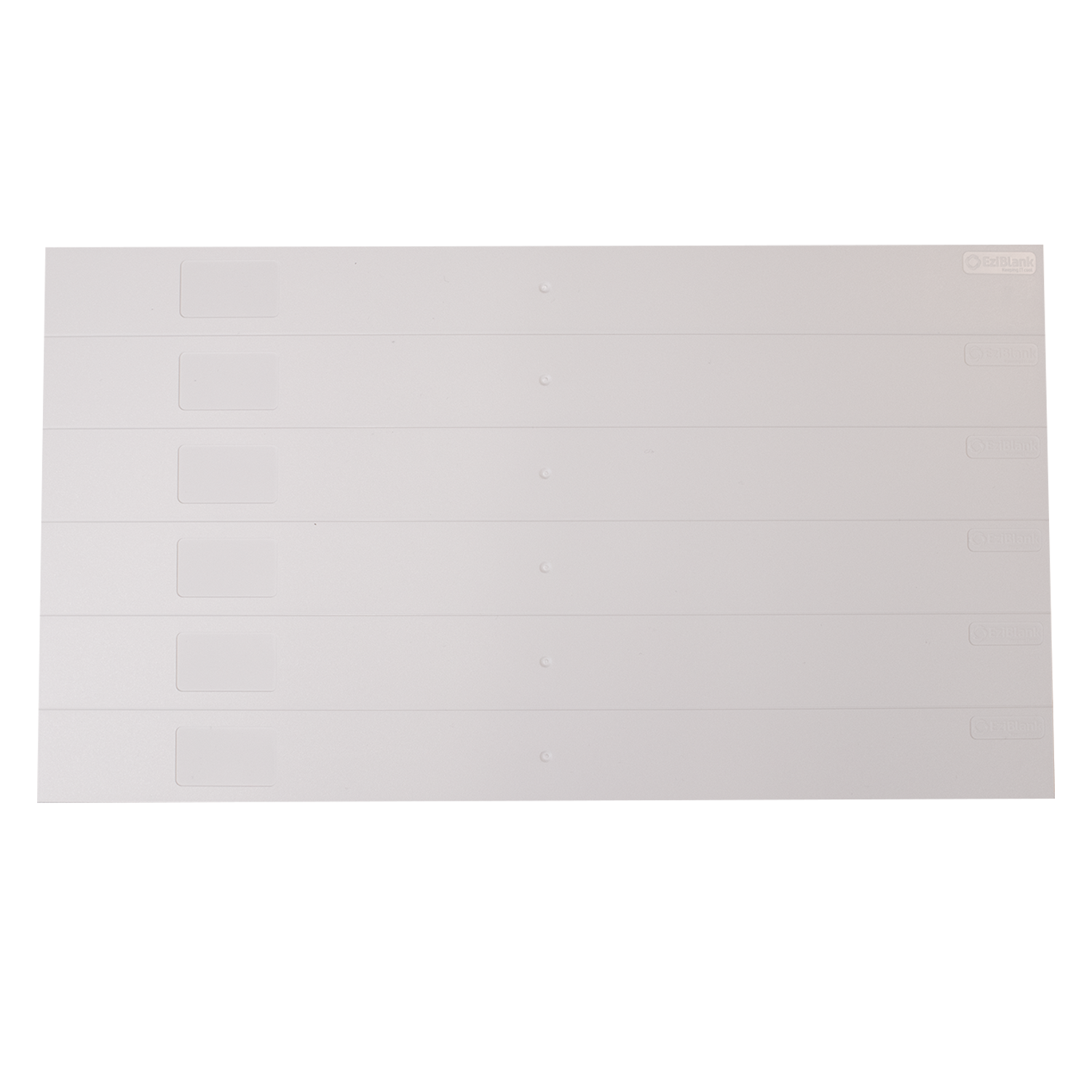 EZIBLANK® 19 EZIBLANK® 19" 6HE Blanking Panel – 19 Zoll Blindplatten (10 Stück) – weiß