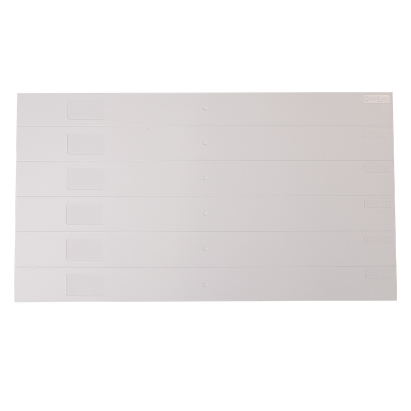 EZIBLANK® 19 EZIBLANK® 19" 6HE Blanking Panel – 19 Zoll Blindplatten (10 Stück) – weiß