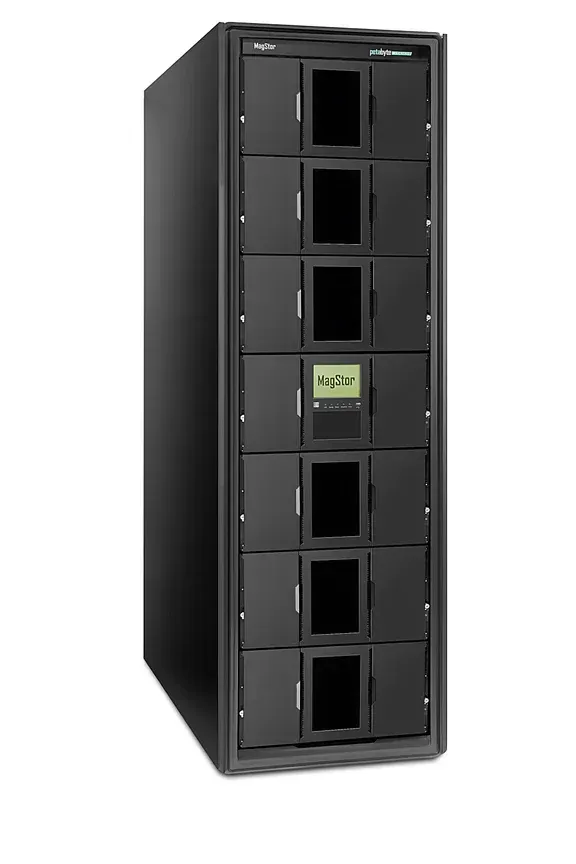 MagStor PetaByte Machine M6560 Tape Library, 0 Drives MagStor PetaByte Machine M6560 Tape Library, 0 Drives