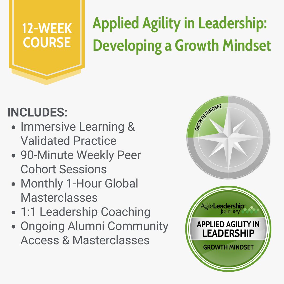 Applied Agility in Leadership - Developing a Growth Mindset Registration