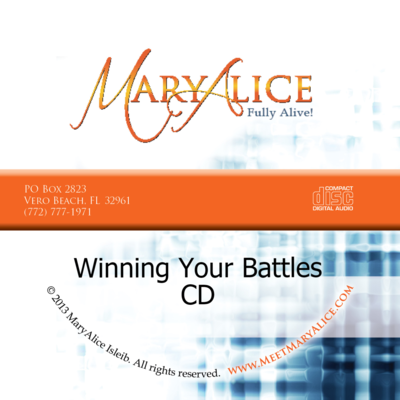 NEW PRICE Winning Your Battles CD