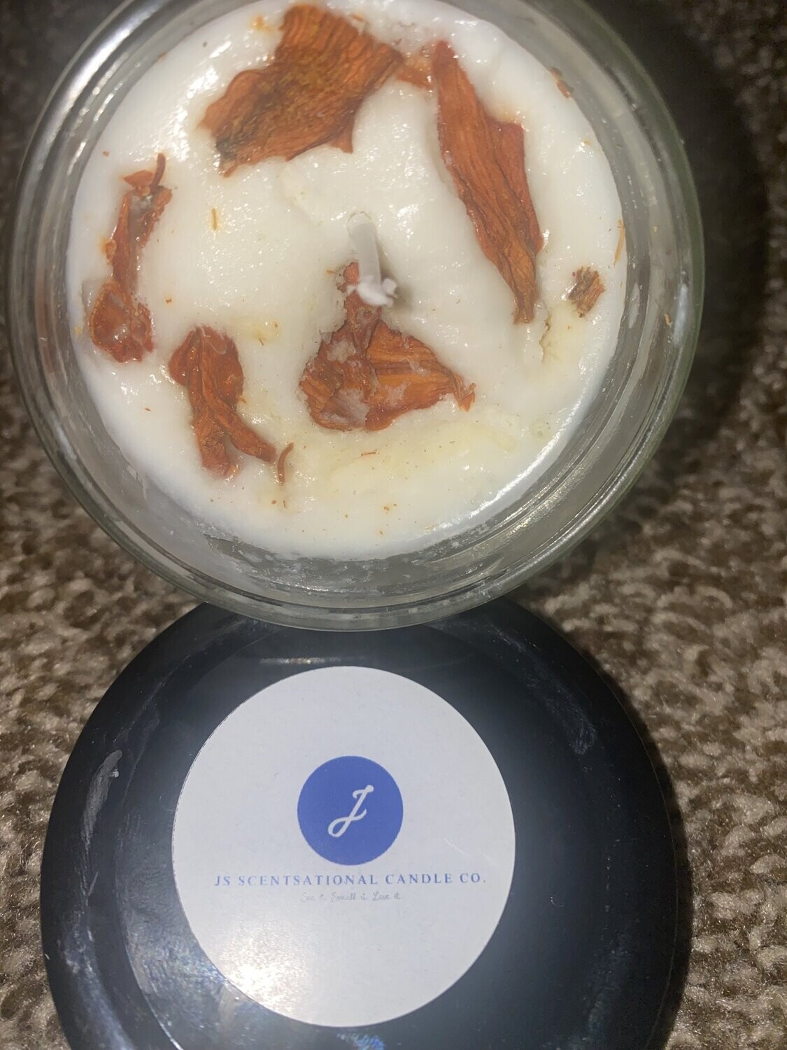 Orange Hibiscus Dream Candle