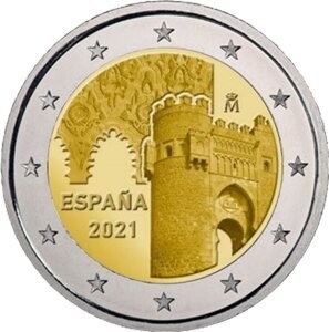 Spanien 2 € 2021 Toledo