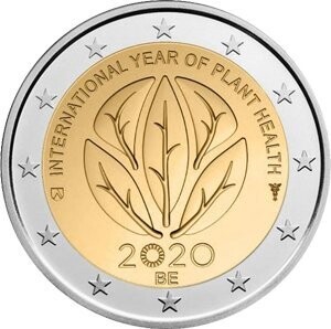 Belgien 2 € 2020 Pflanzengesundheit Coincard Niederlande Belgien 2 € 2020 Pflanzengesundheit Coincard Niederlande