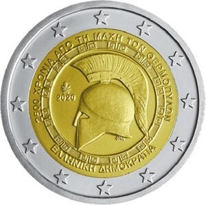 Griechenland 2 € 2020 Thermopylen Griechenland 2 € 2020 Thermopylen