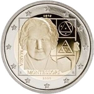 Italien 2 € 2020 Montessori
