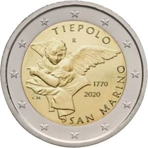 San Marino 2 € 2020 Tiepolo