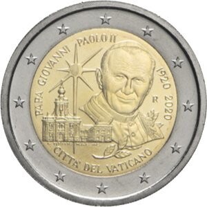 Vatikan 2 € 2020 Johannes Paul II.