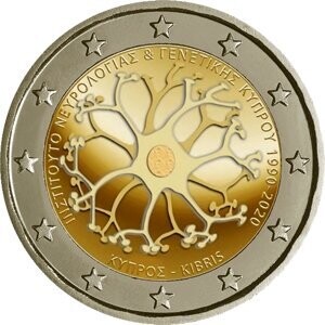 Zypern 2 € 2020 Neurologie und Genetik