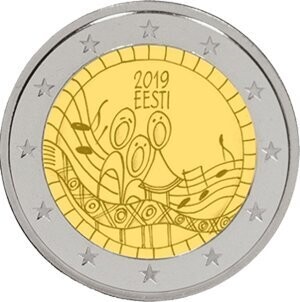 Estland 2 € 2019 Liederfestival Estland 2 € 2019 Liederfestival