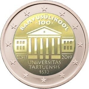 Estland 2 € 2019 Uni Tartu Coincard Estland 2 € 2019 Uni Tartu Coincard