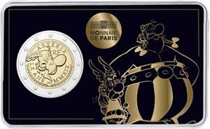 Frankreich 2 € 2019 Frankreich 2 € 2019 "Asterix" Coincard Motiv beide