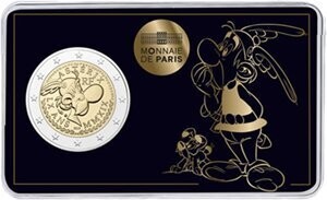 Frankreich 2 € 2019 "Asterix" Coincard Motiv Asterix