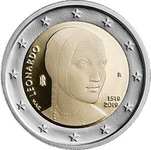 Italien 2 € 2019 Da Vinci