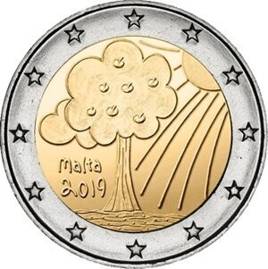 Malta 2 € 2019 Malta 2 € 2019 "Natur&Umwelt" von Kindern mit Solidarität