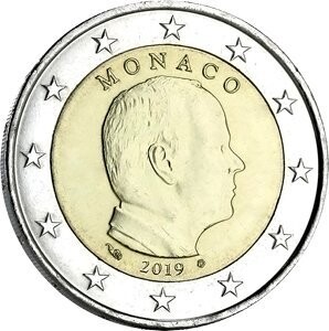 Monako 2 € 2019 Albert