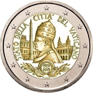 Vatikan 2 € 2019 Gründung Vatikanstadt Vatikan 2 € 2019 Gründung Vatikanstadt