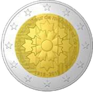 Frankreich 2 € 2018 "Kornblume"