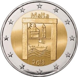 Malta 2 € 2018 "Kult. Erbe"