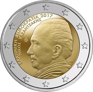 Griechenland 2 € 2017 "Kazantzakis"