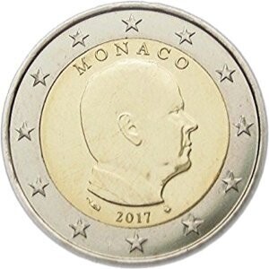 Monako 2 € 2017 Albert