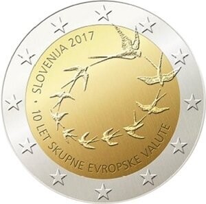 Slowenien 2 € 2017 Slowenien 2 € 2017 "10 Jahre Euro-Einführung"