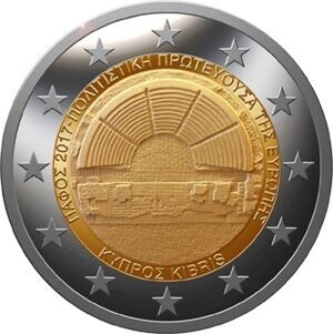 Zypern 2 € 2017 Zypern 2 € 2017 "Stadt Paphos" Stgl.