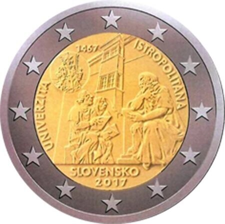 Slowakei 2 € 2017 "Uni Istropolitana"