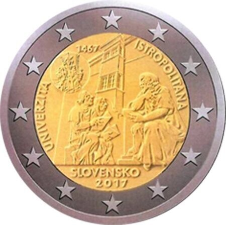 Slowakei 2 € 2017 Slowakei 2 € 2017 "Uni Istropolitana"