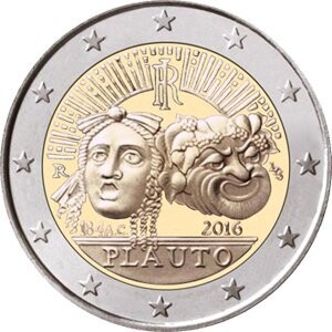 Italien 2 € 2016 Plautus