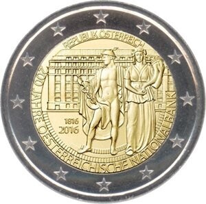 Österreich 2 € 2016 Nationalbank