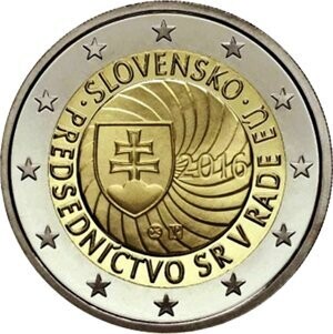 Slowakei 2 € 2016 EU-Ratspräsidentschaft