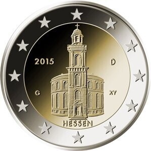 Deutschland 2 € 2015 Paulskirche Deutschland 2 € 2015 Paulskirche