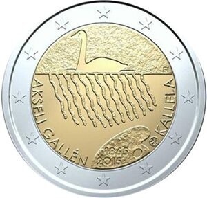 Finnland 2 € 2015 Akseli Gallen-Kallela Finnland 2 € 2015 Akseli Gallen-Kallela