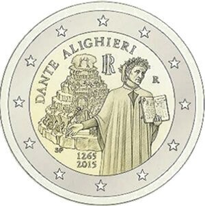 Italien 2 € 2015 Dante Alighieri Italien 2 € 2015 Dante Alighieri