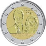 Luxemburg 2 € 2015 Thronbesteigung Henri Luxemburg 2 € 2015 Thronbesteigung Henri