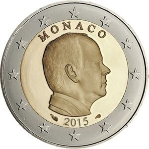 Monako 2 € 2015 Albert