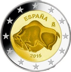 Spanien 2 € 2015 Altamira