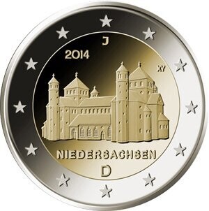 Deutschland 2 € 2014 Hildesheim Deutschland 2 € 2014 Hildesheim "alle 5" lose