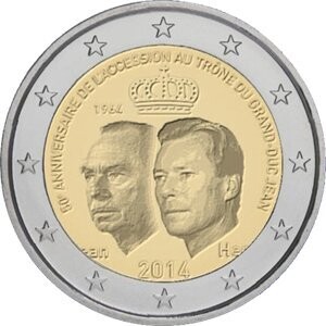Luxemburg 2 € 2014 Herzog Jean